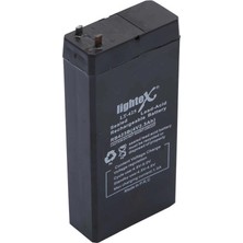 My Best Store Lightex LT-425 4V 2.3AH Işıldak Fener Aküsü