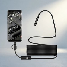 Meks Yüksek Çözünürlüklü Endoskop Kamera USB Type-C Uyumlu
