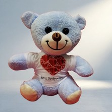 Meks Kalp Motifli Peluş Tişörtle Hediye Seçeneği
