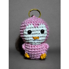 Mundy Amigurumi Anahtarlık 6-8 cm Sevimli El Örgüsü Hediyelik Anahtar ve Çanta Aksesuarı