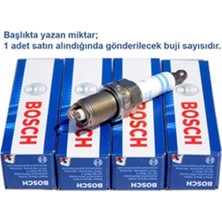 Bmw 3 E46 318I 2.0 2001-2005 Bosch Iridyum Lpg Bujisi 4 Adet