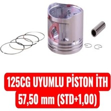 125CG Uyumlu Piston Ith 57,50 mm Std+1,00 Erpilsan Elektronik