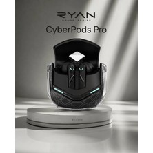 Ryan Bluetooth Kulaklık Anc Gürültü Engelleyici 4 Mikrofon Enc Düşük Gecikme Oyun Modu Cyberpods Pro