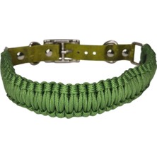 Moonparacord Köpek Tasması Orman Yeşili 36/42 cm