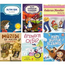 Timaş Çocuk Ilokul 1.2.3 Sınıf 6 Kitap Okuma Seti Müzede Bir Macera, Limonata’ya Ne Oldu?,hapı Yuttuk Eczanesi