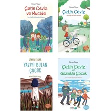Fom Kitap Çetin Ceviz Serisi 3 Kitap + Yazıyı Bulan Çocuk