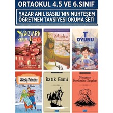 Parıltı Yayınları Ortaokul 4.5.ve 6.sınıf Yıldızlara Yakın,mieko,t Oyunu,gümüş Patenler,batık Gemi,dünyanın Merkezine Seyahat 6 Kitap Set