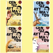 Ötüken Neşriyat Cengiz Aytmatov 4'lü Kitap Seti (Elveda Gülsarı, Beyaz Gemi, Toprak Ana, Cemile)