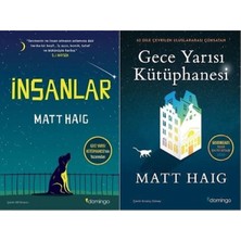 Domingo Yayınevi Domingo  Yayınevi Domingo Yayınları Insanlar Yayınları Matt Matt Haig 2 Kitap Set Haig İnsanlar + Gece Yarısı Kütüphanesi 2 Kitap Seti Çocuklar İçin