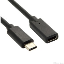 Metre USB Type C Extension Cable - Dişi Erkek Usb-C USB Erkek Dişi Typec Kablo Erkek Dişi Type-C