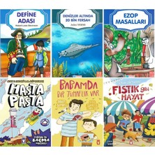Timaş Çocuk 1.2.ve 3.sınıf Hasta Pasta & Evrenin En Saçma Macerası,babamda Bir Tuhaflık Var,fıstık Gibi Hayat,6 Kitap Set