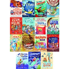 Timaş Çocuk 1. ve 2. Sınıf Okuma Seti 15 Kitap Evdeki Kocaman Kaplan-Eyvah Fikrim Kayboldu-Bu Kadar Tantan Yeter