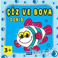 Parıltı Yayıncılık Çiz ve Boya Deniz