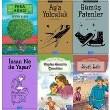 Parıltı Yayınları Parıltı Yayınları Şermin Yaşar Para Ağacı 80 Günde Devri Alem Gümüş Patenler Beyaz Diş