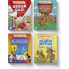 Eğlenceli Bilgi Eğlenceli Tarih Sultanlar Kitap Seti (4 Kitap) (Metin Özdamarlar - )