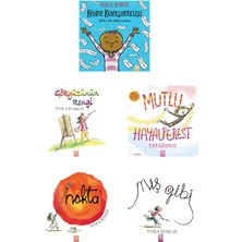 Altın Kitaplar Peter Reynolds Seti 5 Kitap-Kelime Koleksiyoncusu,gökyüzünün Rengi,mutlu Hayalperest,nokta,mış Gibi