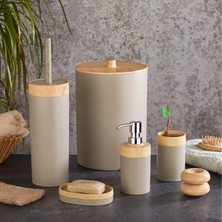 Matmel Bath Natura 5'li Banyo Seti - Bej