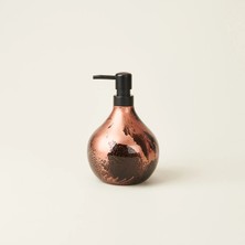 Ang Design Design Celina Cam Sıvı Sabunluk - Siyah / Kahverengi