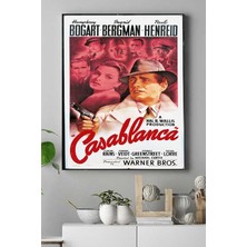 (PSTER15492) Casablanca-Kazablanka Film Afişi Kanvas Tablo 21 x 30