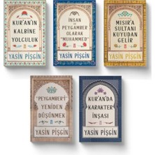 Timaş Yayınları Yasin Pişgin Serisi Kuranın Kalbine Yolculuk-Insan ve Peygamber Olarak Muhammed 5'li Set