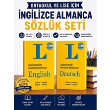 Altın Kitaplar Akademi Langenscheidt Ingilizce - Almanca Sözlük