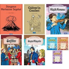Parıltı Yayınları Parıltı Yayınları 5 Li Kitap Okuma Seti ve Çoçuklar Için Su Doku Seti