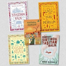 Timaş Çocuk Yeryüzünün Kalbi - Dünyayı Sırtında Taşıyan Balık - Portakal Çiçekleri +2 Özgür Balpınar (5 Kitap)
