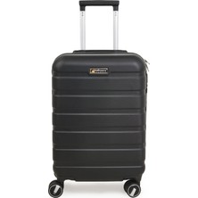 Matmel Titan Kabin Boy Abs Valiz - Siyah - 57X37X23 cm