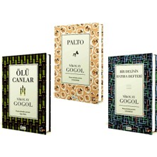 Koridor Yayıncılık Bir Delinin Hatıra Defteri-Bez Ciltli, Ölü Canlar-Bez Ciltli, Palto-Bez Ciltli (Gogol 3 Kitap Set)