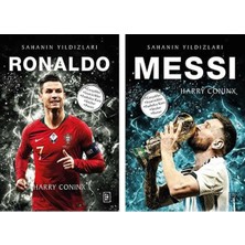Parodi Yayınları Sahanın Yıldızları Ronaldo ve Messi Kitabı Harry Coninx 7-12 Yaş Aralığı İçin