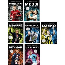 Parodi Yayınları Sahanın Yıldızları Neymar Dzeko Ronaldo ( Poster Sticker Futbolcu Kartı Hediyeli ) Toplam 7 Kitap