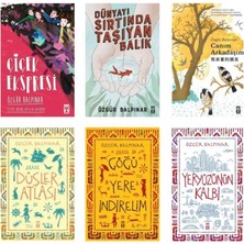 Timaş Yayınları Özgür Balpınar Seti 6 Kitap (Göğü Yere Indirelim, Yeryüzünün Kalbi, Düşler Atlası, Çiçek Ekspresi,