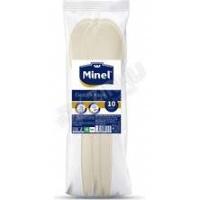 4 Adet Minel Ekolojik Kaşık