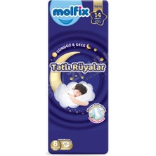 Molfix Sweet Dreams Tatlı Uykular Extra Large Bebek Bezi 48'li