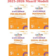 Okyanus Yayınları Okyanus 5. Sınıf Classmate Türkçe-Matematik-Sosyal-Fen 36 Hafta Denemeleri 2025/26 Maarif Modeli