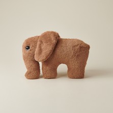 Matmel Soft Fil Figürlü Yastık - Kahverengi - 38X26 cm