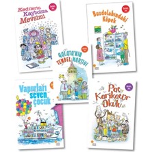 Günışığı Kitaplığı Kalem Hediyeli, Pat Karikatür Okulu - Kedilerin Kaybolma Mevsimi 3 Kitap, Behiç Ak 5 Kitap
