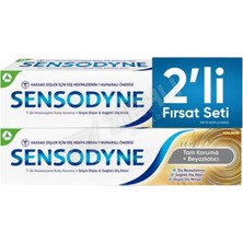 3 Adet Sensodyne Tam Koruma Beyazlatıcı Diş Macunu (50 ml + 50 Ml)