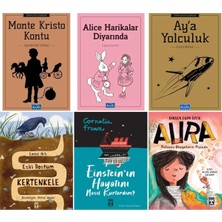 Timaş Çocuk Ortaokul 4.5.ve 6.sınıf Eski Dostum Kertenkele,einstein'ın Hayatını Nasıl Kurtardım?,aura.6 Kitap Set