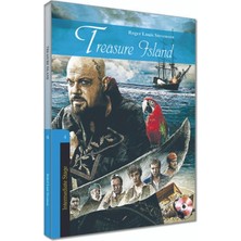Kapadokya Yayınları Ingilizce Hikaye Stage 4 Treasure Island (Karekod Dinlemeli).