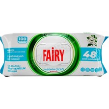 5 Adet Fairy Yasemin Çiçeği Yüzey Temizlik Mendili 100'LÜ