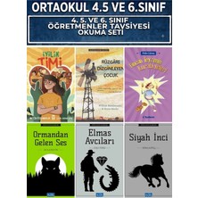 Parıltı Yayınları Ortaokul 4.5.ve 6.sınıf Iyilik Timi,rüzgarı Dizginleyen Çocuk.fincan Teyzenin Kurabiyeleri,ormandan Gelen Ses,elmas Avcıları,siyah Inci 6 Kitap Set