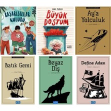 Genç Timaş Başarısızlar Kulübü,büyük Dostum,batık Gemi,beyaz Diş,define Adası,aya Yolculuk 6 Klitap Set