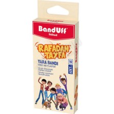 4 Adet Banduff Yara Bandı Lisanslı Rafadan Tayfa 10'lu
