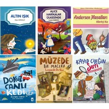 Timaş Çocuk Ilkokul 1.2.ve 3.sınıf Okuma Seti 6 Kitap Dokuz Canlı Kedi,müzede Bir Macera,kayıp Çileğin Sırrı - Masumiyet Karinesi