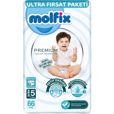 5 Adet Molfix Premium Ultra Fırsat Junior 66'lı