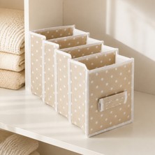 Simple Living Living 4 Katlı Dolap Içi Organizer - Bej - 24X29X64 cm