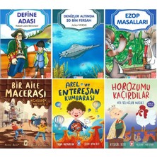 Timaş Çocuk 1.2.ve 3.sınıf,bir Aile Macerası - Çikolata Meselesi,arel ve Enteresan Kumbarası, Horozumu Kaçırdılar - Bir Keloğlan Masalı,6 Kitap Set