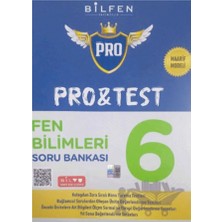 Bilfen Yayıncılık 6.sınıf Pro&test Fen Bilimleri Soru Bankası 2025 Yeni Ürün Maarif Model Bilfen Yayıncılık