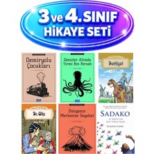 Genç Timaş 3 ve 4.sınıf Okuma Seti 6 Kitap Sadako ve Kağıttan Bin Turna Kuşu Demiryolu Çocuklarıdünyanın Merkezine Seyahat